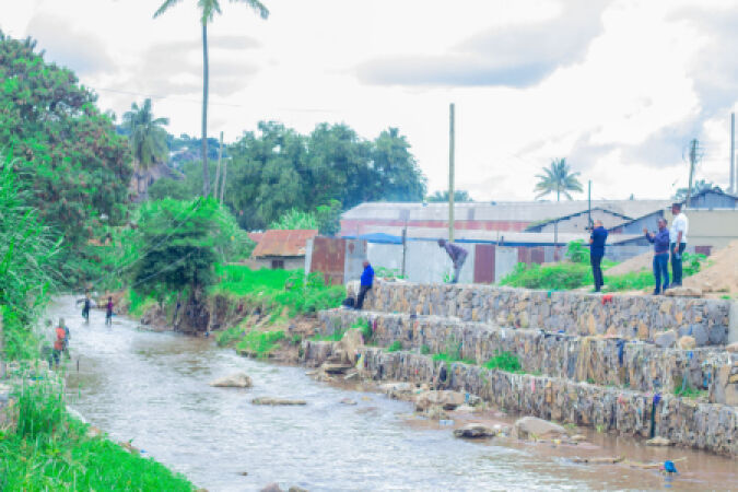 Protecting Mirongo river in the city of Mwanza through Nature-based Solutions in the SASA project funded by the GIZ